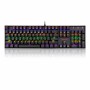 Tipkovnica Gaming USB Redragon VARA K551 RGB - mehanska Red