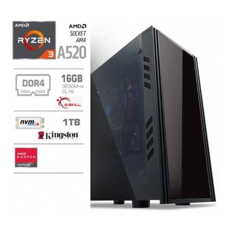 Računalnik MEGA 5000 AMD Ryzen 5-5600G | 16GB | AMD-GPU |