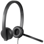 Slušalke Logitech USB H570e stereo z mikrofonom (981-000575)
