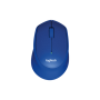 Miš Logitech Brezžična M330 Optična Silent Plus modra