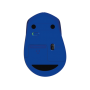 Miš Logitech Brezžična M330 Optična Silent Plus modra