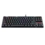 KEYBOARD - REDRAGON APS TKL K607 RGB WIRED MECHANICAL RED SWITCH