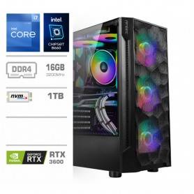 Gaming računalnik MEGA S7 Intel i5-12400F | 16GB | RTX 3060 |