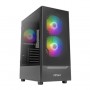 Ohišje Antec NX410 Gaming NX serija RGB LED, transparentna