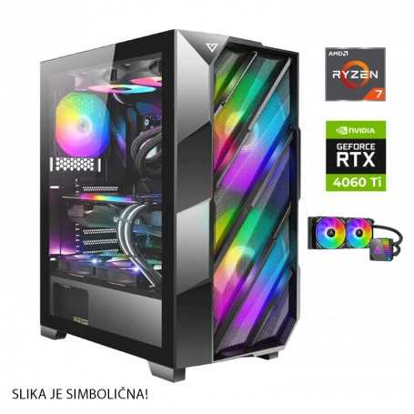 Gaming računalnik Advanced AMD Ryzen™ 7-5700X | RTX 4060 Ti |