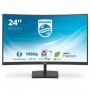 Monitor Philips 60,5 cm (23,8") 241E1SC 1920x1080 Curved 75Hz