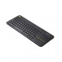 Tipkovnica brezžična Logitech K400 Plus | Slovenski nabor znakov črna + Touchpad (920-008385...
