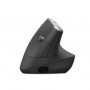 Miš brezžična + Bluetooth napredno ergonomska Logitech MX Vertical USB-C silent Unifying gra...