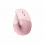 Miš brezžična + Bluetooth Logitech Lift Vertical za desničarje 4000DPI ergonomična roza (9...