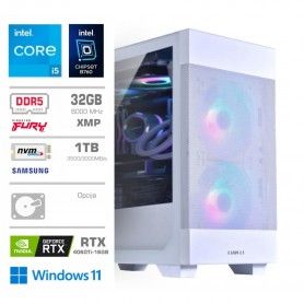 Gaming računalnik MEGA S7X Intel Core i5-13400F | RTX4060Ti | 32GB-DDR5 | 1TB-NVMe | Win 11 | Bel