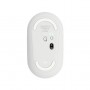 Miš Logitech brezžična + Bluetooth optična M350 bela Pebble (910-005716)