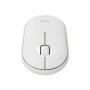 Miš Logitech brezžična + Bluetooth optična M350 bela Pebble (910-005716)
