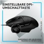 Miš Logitech USB G502 X optična gaming 13 gumbov 25600DPI RGB črna (910-006138)