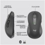 Miš brezžična + Bluetooth za levičarje Logitech M650 2000DPI Signature velikost L grafitna ...