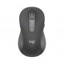 Miš brezžična + Bluetooth za levičarje Logitech M650 2000DPI Signature velikost L grafitna ...