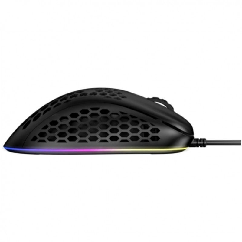 Miš UVI USB Lust optična 16000DPI RGB črna (UVILUSTBL)