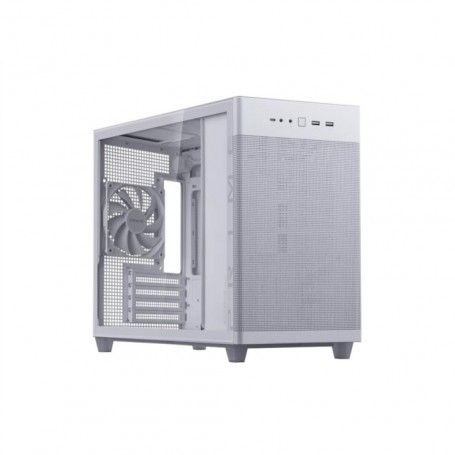 Ohišje Asus Prime AP201 - Seklena stranica miniATX - bela