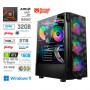 Gaming računalnik MEGA S7 AMD Ryzen 7-7700X | RTX4070Ti Super | 32GB-DDR5 | 2TB-NVMe | Win 11 Home | Črn