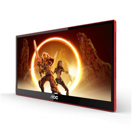 Monitor AOC 39,6 cm (15,6") 16G3 1920x1080 Gaming 144Hz IPS 4ms MicroHDMI HDMI USB-C Zvočniki ...