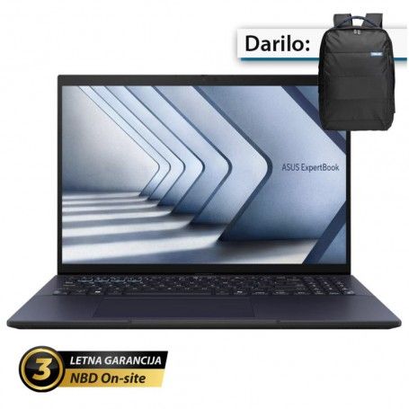 Prenosnik Asus (14,0") ExpertBook - Intel® Core™ Ultra 7 | 16GB | 1TB-SSD | Intel® Grafika | 1920 x 1200 | Win 11