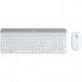 Tipkovnica in miš Logitech brezžična MK470 Combo SLO bela (920-009205)