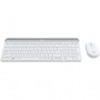 Tipkovnica in miš Logitech brezžična MK470 Combo SLO bela (920-009205)