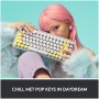 Tipkovnica Logitech Brezžična POP Keys z EMOJI mehanska mint SLO gravura (920-010736)