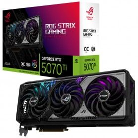 Grafična kartica nVidia RTX5070Ti Asus ROG Strix Gaming OC - 16GB GDDR7 (90YV0M90-M0NA00)